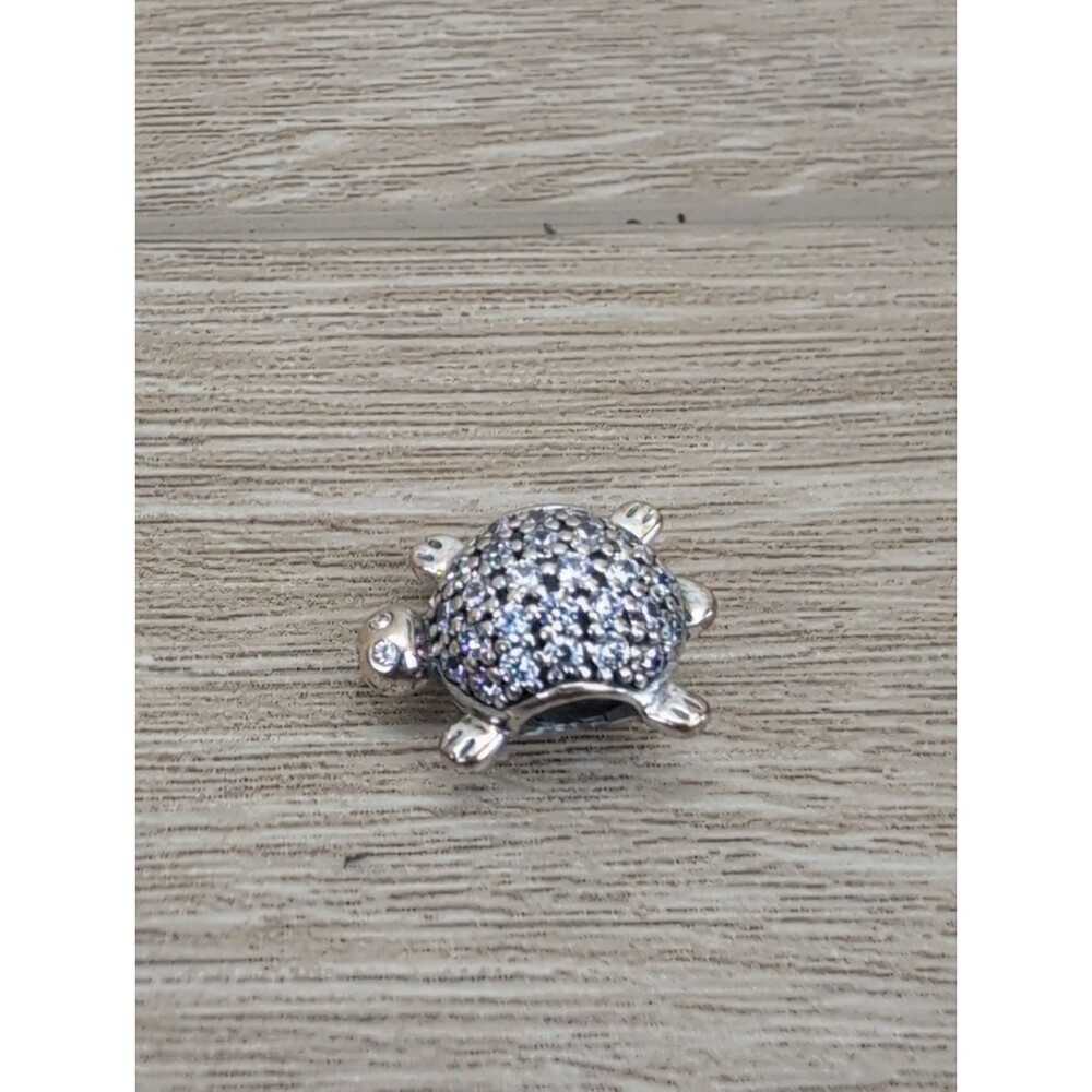 Authentic Pandora Retired Sterling Silver S925 Sea Turtle Charm